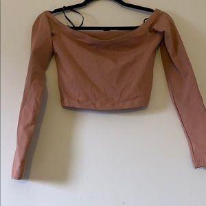 Forever 21. Pink. Crop top. Tight.